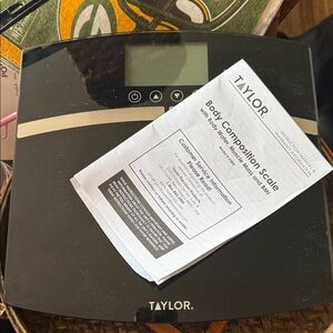 Taylor Black Body Composition Scale with Silver Accent